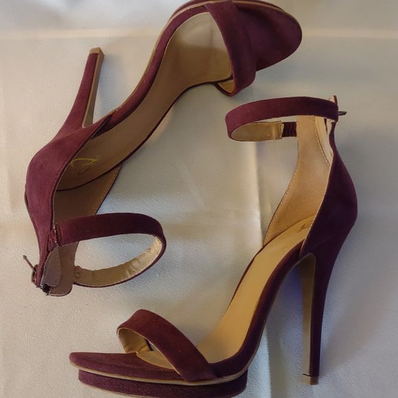 Windsor purple 5" stiletto heel, size 7.5. - Picture 2 of 6